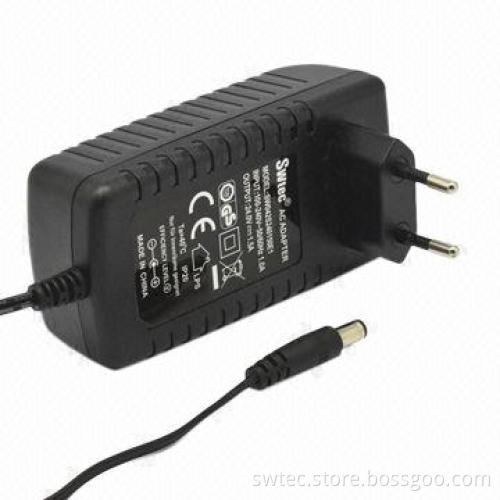 42W Switching Mode Power Adapter, Suitable for Most of Digital Devices, 100-240V AC Input Voltage
